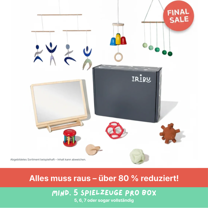 Tribu Box „Maus" – 3+ Monate – Restposten: mind. 5 Spielzeuge