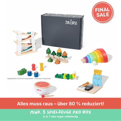 Tribu Box „Wildschwein" – 18+ Monate – Restposten: mind. 5 Spielzeuge